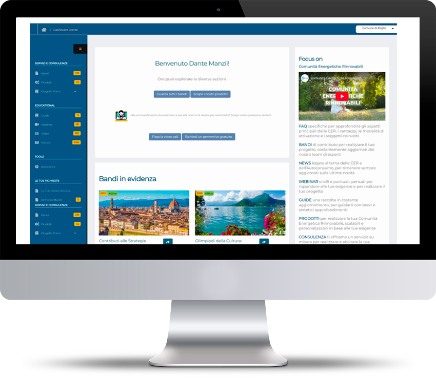 Dashboard MyProjectNow