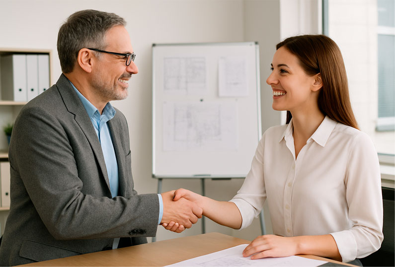 tutti i servizi di consulenza necessari per trasformare la tua idea in realtà.